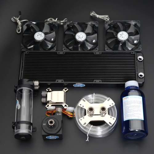Syscooling computer water coolingkit with cpu radiator gpu water block