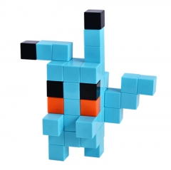 61PCS Puzzle Cube Magnetic block magic cube 3D creative toy