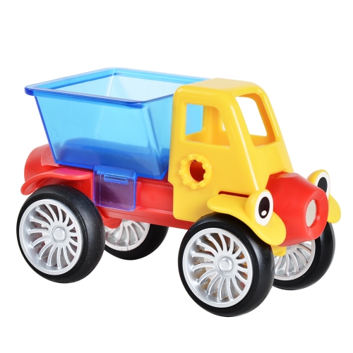 46pcs plastic magnetic block car for sale