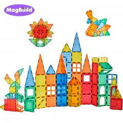 39PCS CPC Certificated 3D Marble Magnet Tiles STEM Educational Magnetic Building Blocks for Amazon