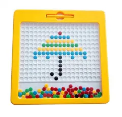 Magnetic pen drawing pad