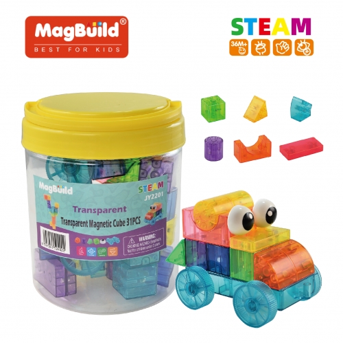 Transparent Magnetic Cube 31PCS