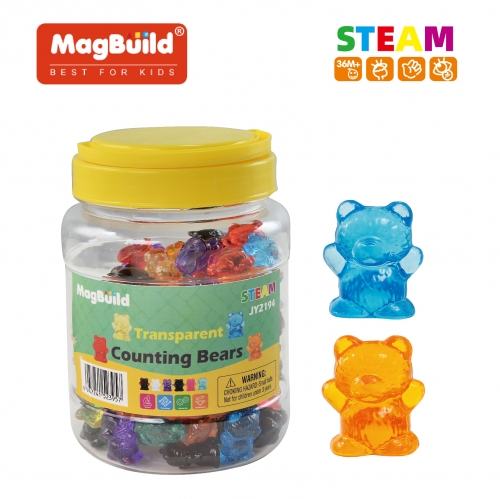 Transparent Bear 100 pieces