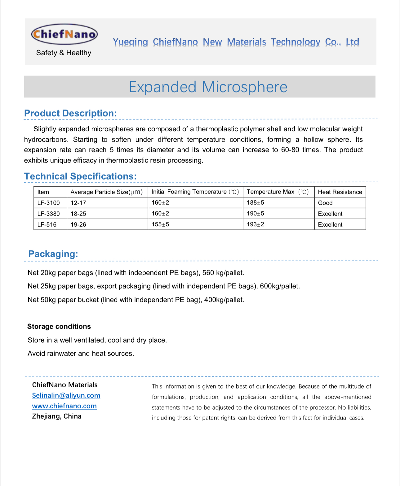 Expandable microspheres,Expandable microspheres