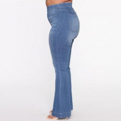 Plus Size Flare Women Jeans