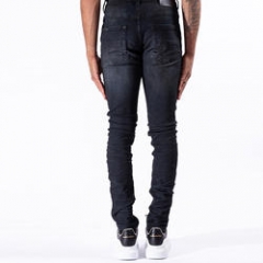 High-street Ripped Skinny Jeans for men