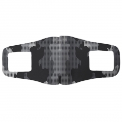 Mask grey camo