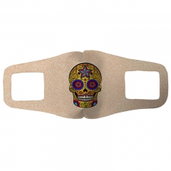 Mask mexican skull star