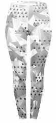 leggings grey stars