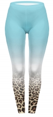 leggings ombre leopard