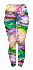 High waist leggings holographic stones