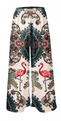 Chiffon pants  Flamingo