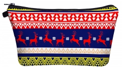 Cosmetic case christmas reindeer