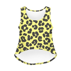 new top Leopard yellow