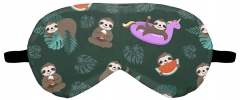 Eye mask tropical funny sloths