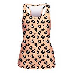 tank top Leopard Pastel Orange