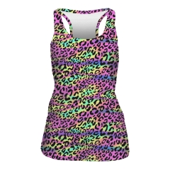 tank top Leopard Colourful