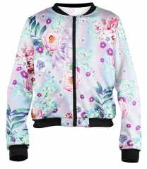 jacket rainbow bloom