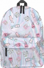 School backpack shiny happy cute