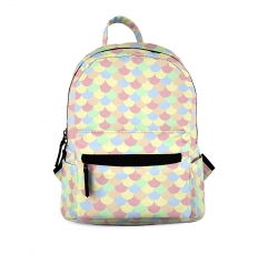 mini schoolbag pastel mermaid