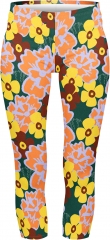 Capri leggings Orange flowers