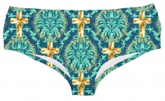 Women panties LAGOON BLUE CROSS