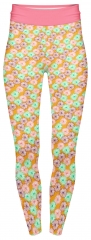 High waist leggings Daisies and seeds