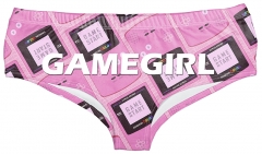 内裤粉色底游戏机字母常规尺码