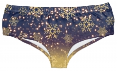 Women panties snowflakes