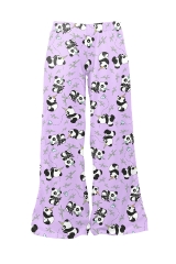 长裤紫底独角熊猫pandacorn