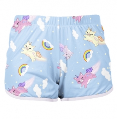 Pajamas short pants kitticorn