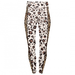 High waist leggings leopard print