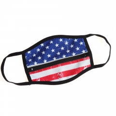 mask American flag