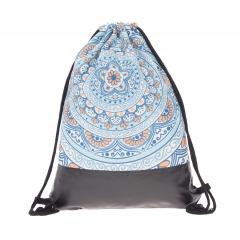 BACKPACK mandala light blue