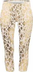 Capri leggings leopard print