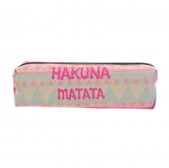 pencil case hakuna matata green