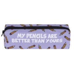笔袋 紫色底铅笔MY PENCILS PURPLES