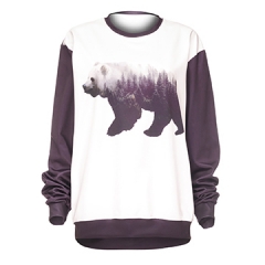 卫衣圣诞新款北极熊forest bear