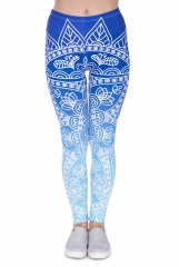 leggings mandalaombre blue