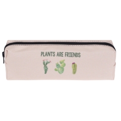 pencil case PLANTS ARE FRIENDS CACTUS