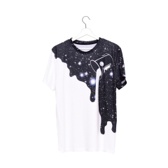 T-shirt milky way paint