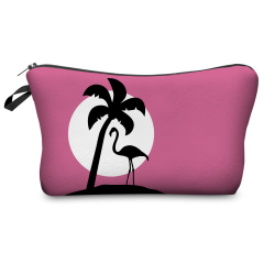 Cosmetic case pink sunset