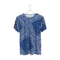 T-shirt bandana blue