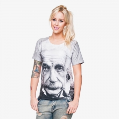 彩色T恤爱因斯坦EINSTEIN