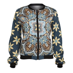 Momber jacket MANDALA YELLOW FLOWERS