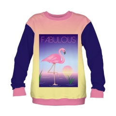 卫衣水中火烈鸟fabulous flamingo