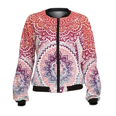 Momber jacket MANDALA AZTEC ROUND OMBRE