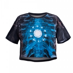 Crop T-shirt IRON X-RAY