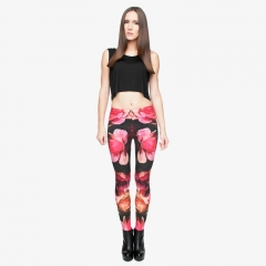 leggings vintage roses