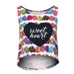 New top sweet heart macarone